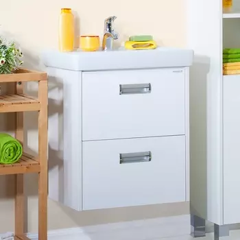 Тумба с раковиной Бриклаер Палермо 55 подвесная