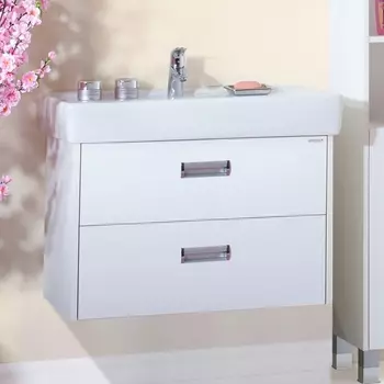 Тумба с раковиной Бриклаер Палермо 80 подвесная