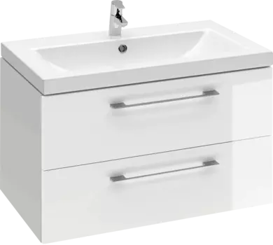 Тумба с раковиной Cersanit Lara 80 белая