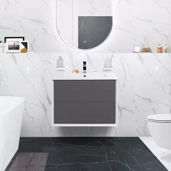 Тумба с раковиной Cezares Bellagio 70 grigio nuvola