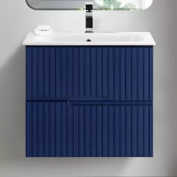 Тумба с раковиной Cezares Duet 60, sapfiro