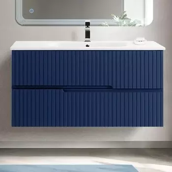 Тумба с раковиной Cezares Duet 80, sapfiro