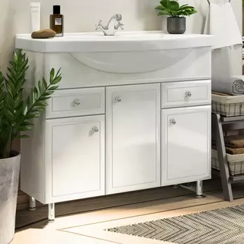 Тумба с раковиной Comforty Сочи 100 00004134582