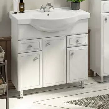 Тумба с раковиной Comforty Сочи 85 00004134639