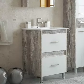 Тумба с раковиной Corozo Верона 65 антик