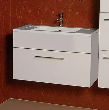 Тумба с раковиной De Aqua Кубика 80