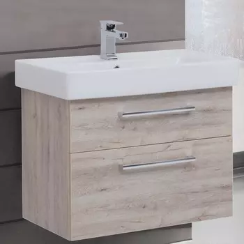 Тумба с раковиной Dreja Q max 80 дуб кантри