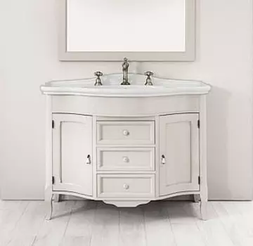 Тумба с раковиной Eban Rebecca 110 белая