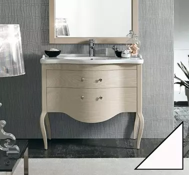 Тумба с раковиной Eban Sonia 95 белая