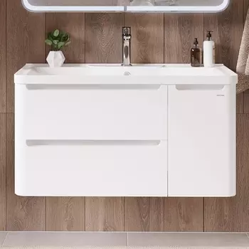 Тумба с раковиной Grossman Адель 100 подвесная