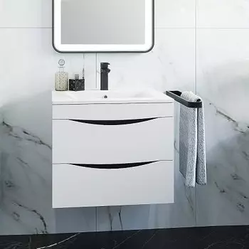 Тумба с раковиной Iddis Cloud 80