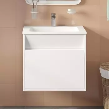 Тумба с раковиной Iddis Esper 60 подвесная, белая