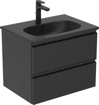 Тумба с раковиной Ideal Standard Tesi 60 черная