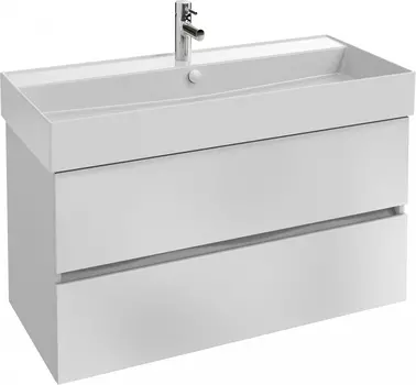 Тумба с раковиной Jacob Delafon Tolbiac 100 белый лак