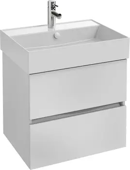 Тумба с раковиной Jacob Delafon Tolbiac 60 белый лак