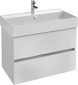 Тумба с раковиной Jacob Delafon Tolbiac 80 белый лак