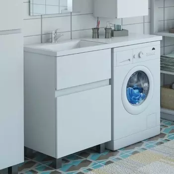 Тумба с раковиной Эстет Dallas Luxe 100 напольная, 2 ящика