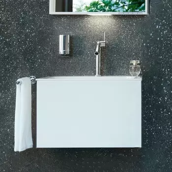 Тумба с раковиной Keuco Plan 80 белая