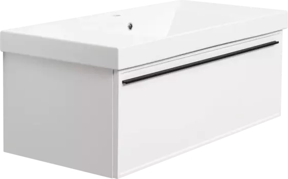Тумба с раковиной La Fenice Elba 100 белая
