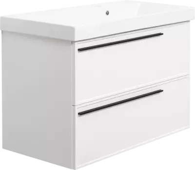 Тумба с раковиной La Fenice Elba Twin 90 белая