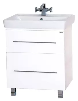 Тумба с раковиной Misty Елена 70 белая