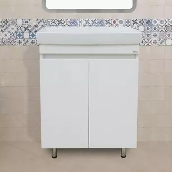 Тумба с раковиной Misty Енисей 60 2 двери