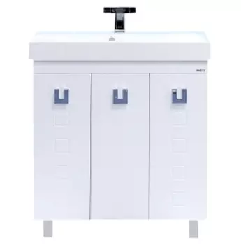 Тумба с раковиной Misty Эллада 75 белая