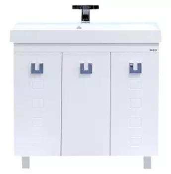 Тумба с раковиной Misty Эллада 90 белая