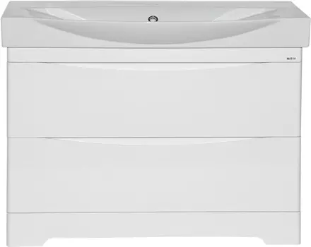 Тумба с раковиной Misty Элвис 105 белая