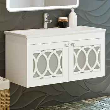 Тумба с раковиной Misty Тондо 80