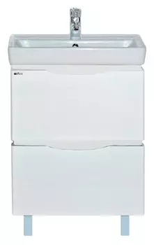 Тумба с раковиной Misty Венера 60 белая
