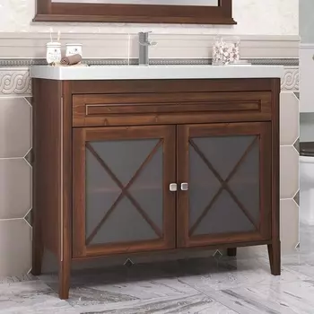 Тумба с раковиной Opadiris Палермо 100 светлый орех