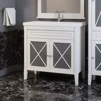 Тумба с раковиной Opadiris Палермо 90 белый