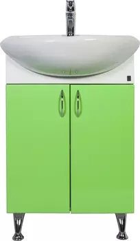 Тумба с раковиной Orange Роса 50 салатовая Ro-50TUL+RA