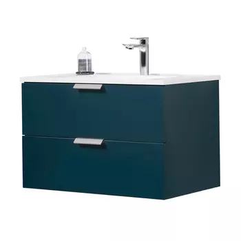 Тумба с раковиной Orans 80 синяя