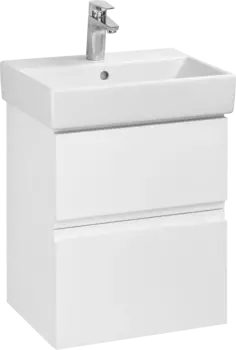 Тумба с раковиной Roca Oleta 50, белая матовая