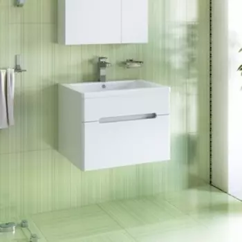 Тумба с раковиной Runo Парма 60 подвесная