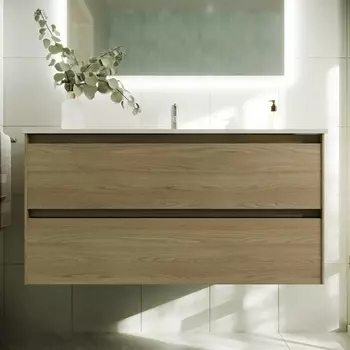 Тумба с раковиной Sancos Cento 100 см карпатская ель