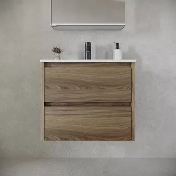 Тумба с раковиной Sancos Libra 60 см дуб чарльстон