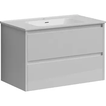 Тумба с раковиной Sancos Libra 80 белая