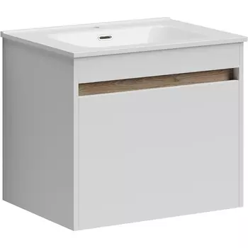 Тумба с раковиной Sancos Smart 60 белая
