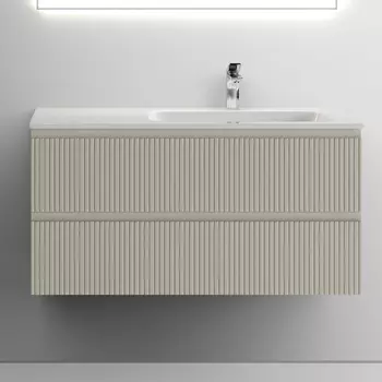 Тумба с раковиной Sancos Snob T 100 см, R, beige soft