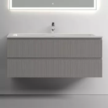 Тумба с раковиной Sancos Snob T 120 см, doha soft, раковина CN7017