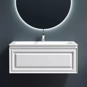 Тумба с раковиной Sancos Very 100 bianco