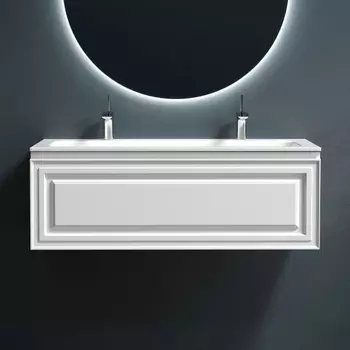 Тумба с раковиной Sancos Very 120 bianco, раковина CN7016