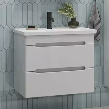 Тумба с раковиной Sanstar Адель 70 подвесная