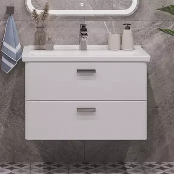 Тумба с раковиной Sanstar Gretta 70 подвесная