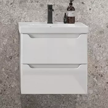 Тумба с раковиной Sanstar Lanciano 60 подвесная