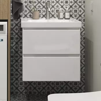 Тумба с раковиной Sanstar Megliore Riana 60 подвесная