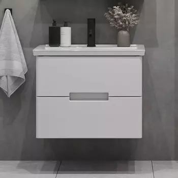 Тумба с раковиной Sanstar Ориана 70 подвесная